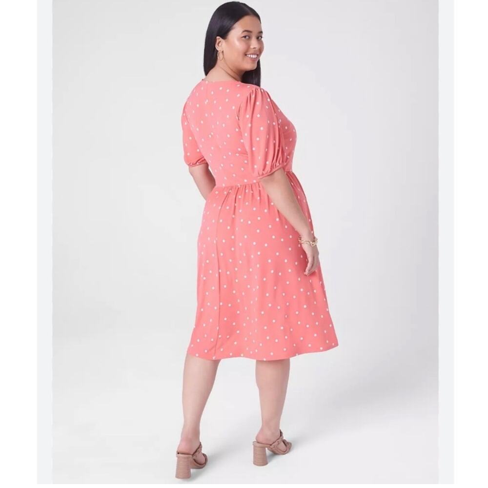 Lane Bryant Pink Dress 14-16